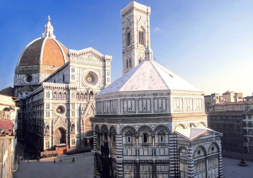 Florence: Dom en Baptisterium