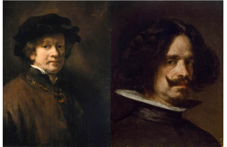 Velàzquez en Rembrandt